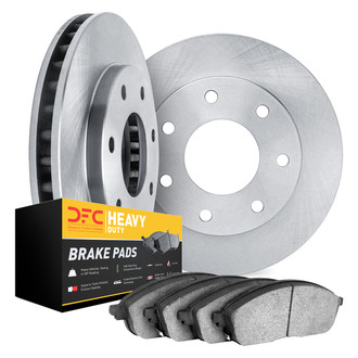 DFC® - Plain Front Brake Kit with Heavy Duty Brake Pads