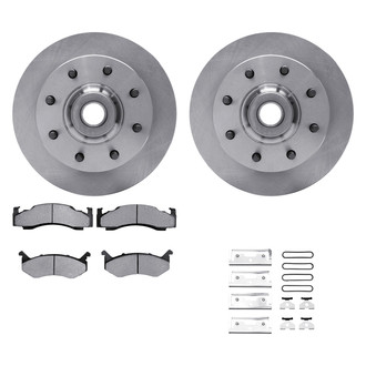 DFC® - Plain Front Brake Kit with Heavy Duty Brake Pads
