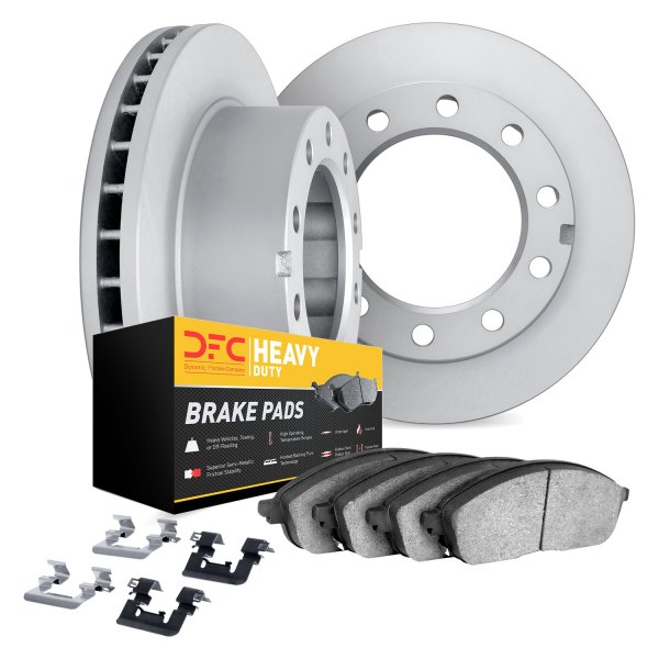 DFC® - Plain Front Brake Kit with Heavy Duty Brake Pads