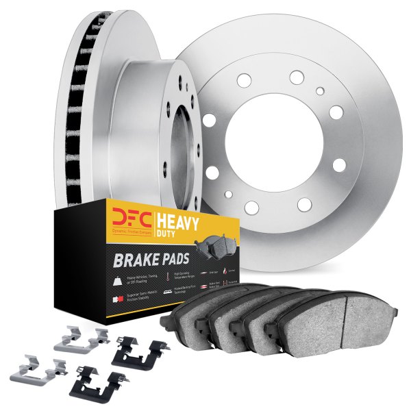 DFC® - Plain Rear Brake Kit with Heavy Duty Brake Pads