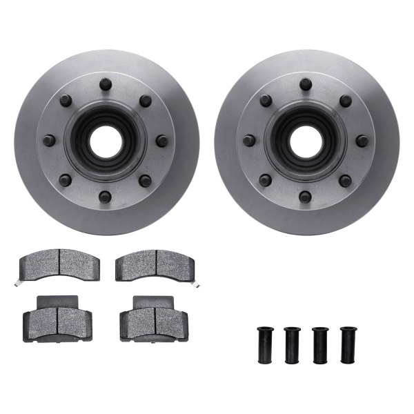 DFC® - Plain Front Brake Kit with Heavy Duty Brake Pads