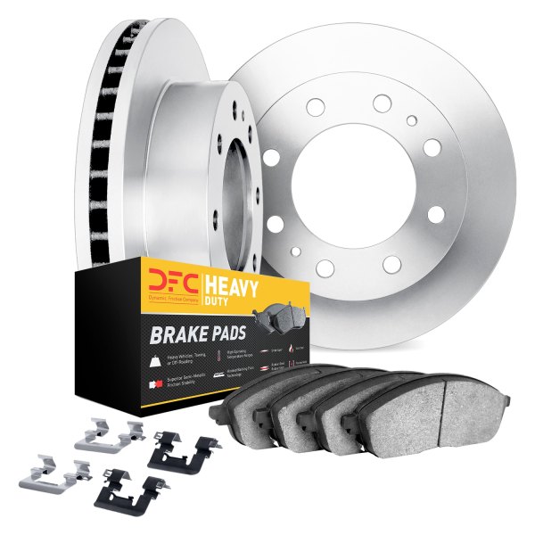 DFC® - Plain Front Brake Kit with Heavy Duty Brake Pads