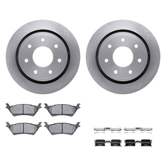 DFC® - Plain Rear Brake Kit with Heavy Duty Brake Pads