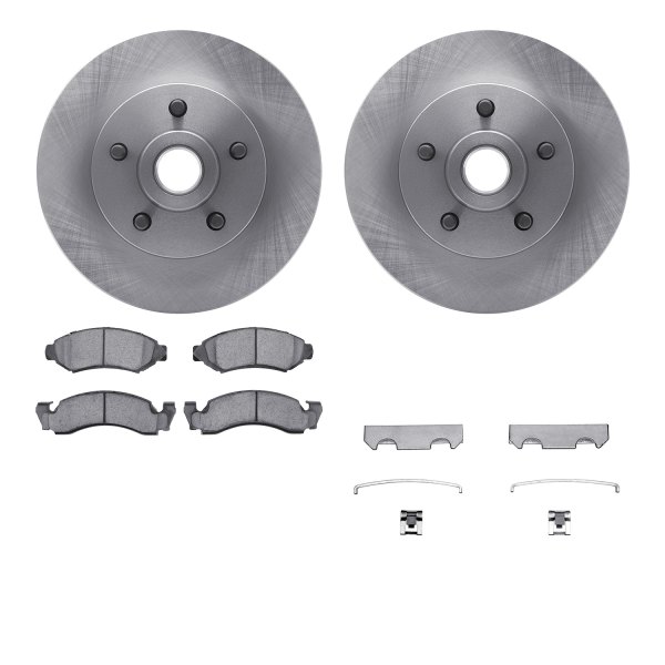 DFC® - Plain Front Brake Kit with Heavy Duty Brake Pads