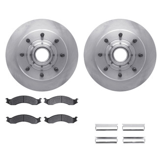 DFC® - Plain Front Brake Kit with Heavy Duty Brake Pads