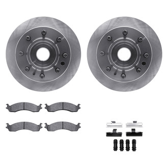 DFC® - Plain Front Brake Kit with Heavy Duty Brake Pads