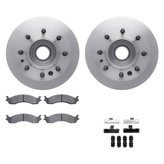 DFC® - Plain Front Brake Kit with Heavy Duty Brake Pads
