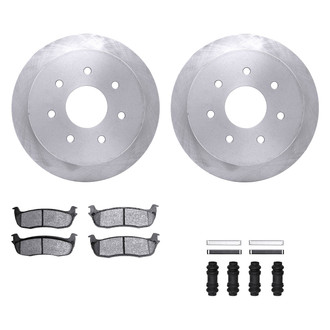 DFC® - Plain Rear Brake Kit with Heavy Duty Brake Pads