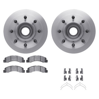 DFC® - Plain Front Brake Kit with Heavy Duty Brake Pads