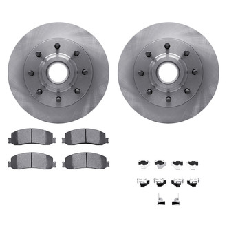 DFC® - Plain Front Brake Kit with Heavy Duty Brake Pads