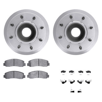 DFC® - Plain Front Brake Kit with Heavy Duty Brake Pads
