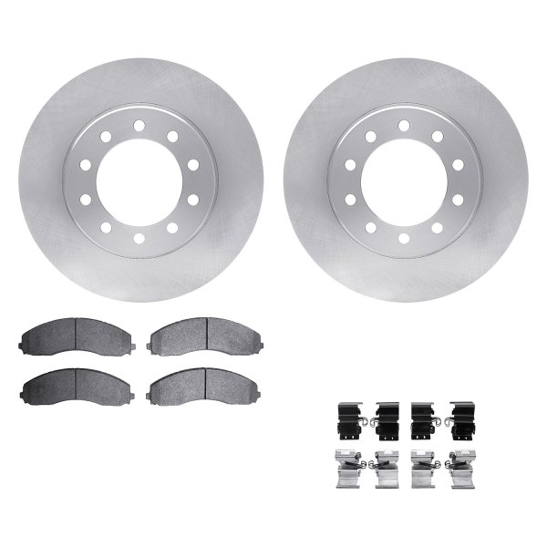 DFC® - Plain Front Brake Kit with Heavy Duty Brake Pads