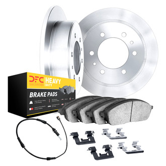 DFC® - Plain Rear Brake Kit with Heavy Duty Brake Pads
