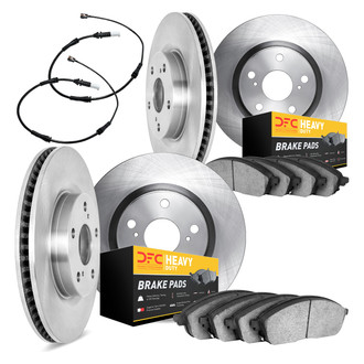 DFC® - Plain Front and Rear Brake Kit with Heavy Duty Brake Pads