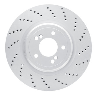 DFC® - GEOSPEC Drilled Rear Passenger Side Brake Rotor