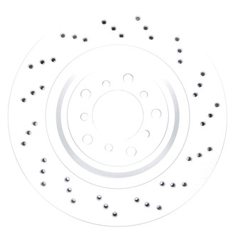 DFC® - GEOSPEC Drilled Front Passenger Side Brake Rotor