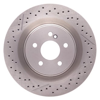 DFC® - Premium Drilled and Slotted Rear Brake Rotor