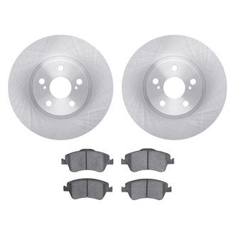 DFC® 6302-92040 - Plain Front Brake Kit with 3000 Series Ceramic Brake Pads