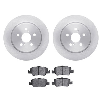 DFC® - Plain Rear Brake Kit with 3000 Series Ceramic Brake Pads