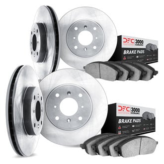 DFC® - Plain Brake Kit with 3000 Series Ceramic Brake Pads