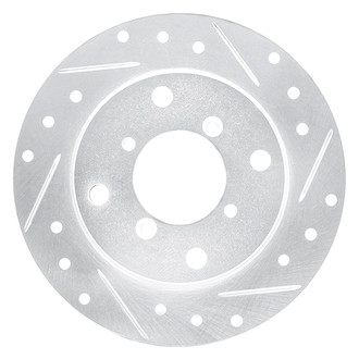 DFC® - Premium Drilled and Slotted Rear Passenger Side Brake Rotor