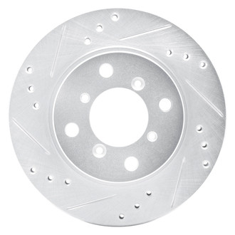 DFC® - Premium Drilled and Slotted Front Brake Rotor