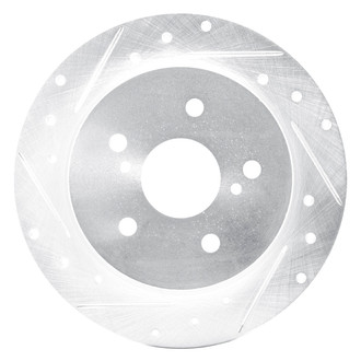 DFC® - Premium Drilled and Slotted Rear Driver Side Brake Rotor