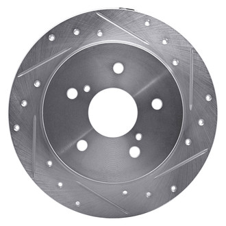 DFC® - Premium Drilled and Slotted Rear Passenger Side Brake Rotor