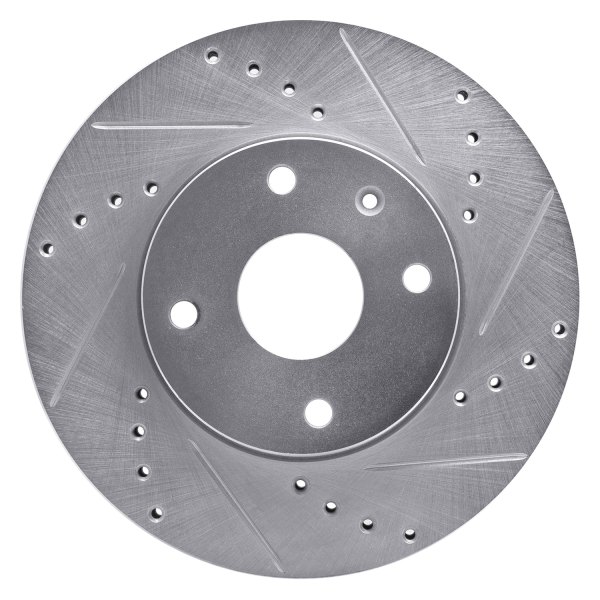 DFC® - Premium Drilled and Slotted Front Brake Rotor