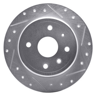 DFC® - Premium Drilled and Slotted Rear Passenger Side Brake Rotor