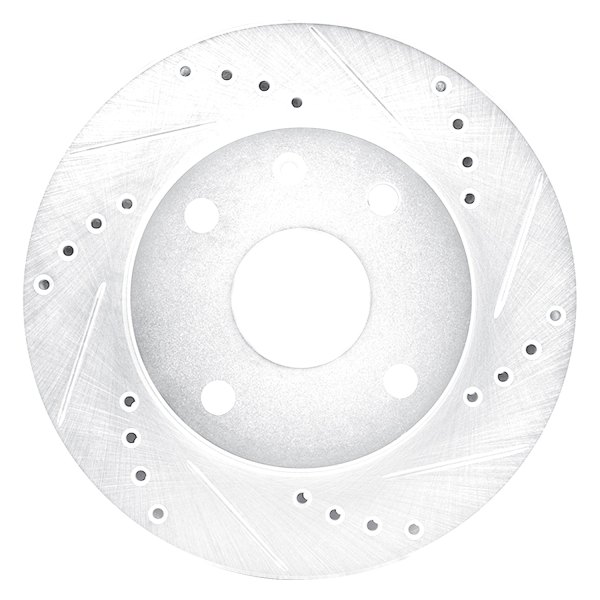 DFC® - Premium Drilled and Slotted Front Brake Rotor