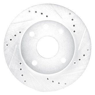 DFC® - Premium Drilled and Slotted Front Passenger Side Brake Rotor
