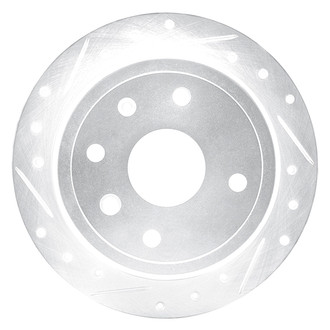 DFC® - Premium Drilled and Slotted Rear Driver Side Brake Rotor