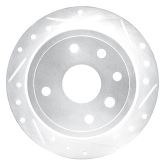 DFC® - Premium Drilled and Slotted Rear Passenger Side Brake Rotor