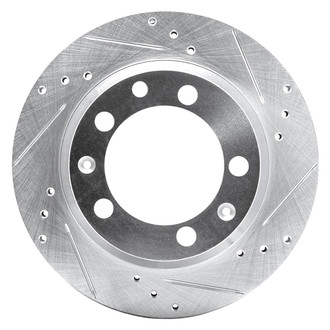 DFC® - Premium Drilled and Slotted Rear Passenger Side Brake Rotor
