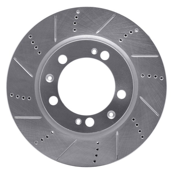 DFC® - Premium Drilled and Slotted Front Brake Rotor