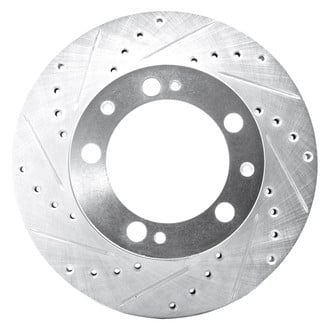 DFC® - Premium Drilled and Slotted Front Driver Side Brake Rotor