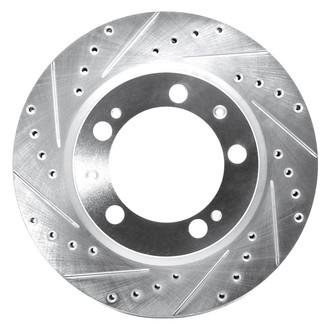 DFC® - Premium Drilled and Slotted Front Driver Side Brake Rotor