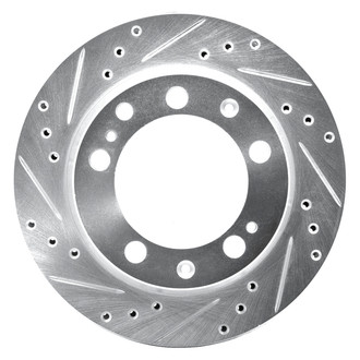 DFC® - Premium Drilled and Slotted Rear Driver Side Brake Rotor