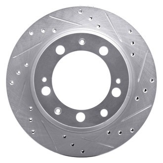 DFC® - Premium Drilled and Slotted Rear Passenger Side Brake Rotor