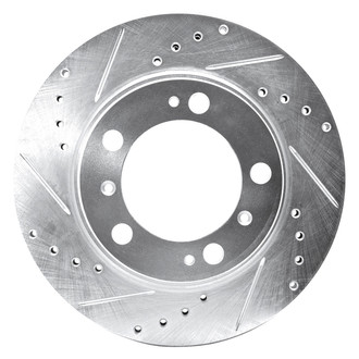 DFC® - Premium Drilled and Slotted Rear Driver Side Brake Rotor
