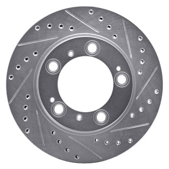 DFC® - Premium Drilled and Slotted Rear Passenger Side Brake Rotor