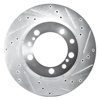 DFC® - Premium Drilled and Slotted Rear Driver Side Brake Rotor