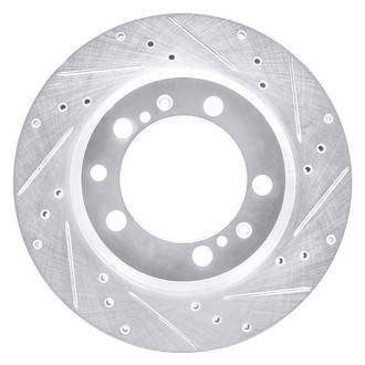DFC® - Premium Drilled and Slotted Rear Passenger Side Brake Rotor