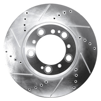 DFC® - Premium Drilled and Slotted Rear Passenger Side Brake Rotor
