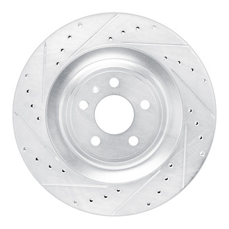 DFC® - Premium Drilled and Slotted Rear Driver Side Brake Rotor