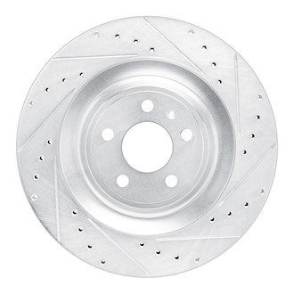 DFC® - Premium Drilled and Slotted Rear Passenger Side Brake Rotor