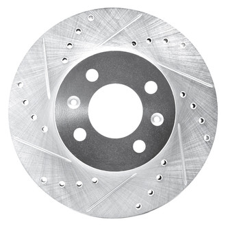 DFC® - Premium Drilled and Slotted Front Driver Side Brake Rotor