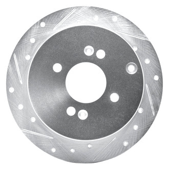 DFC® - Premium Drilled and Slotted Rear Driver Side Brake Rotor