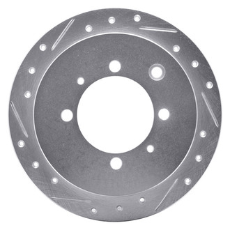 DFC® - Premium Drilled and Slotted Rear Driver Side Brake Rotor